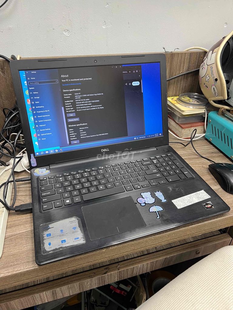 Laptop dell màn to 15.6 inch 8GB/256GB Đen. Mua bán Laptop tại Quận Thanh Xuân Hà Nội được đăng bởi Huy Queng hình 1