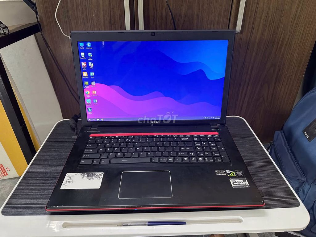 Laptop gaming MSI i7-4770 16GB/256GB Đen. Mua bán Laptop tại Thành phố Buôn Ma Thuột Đắk Lắk được đăng bởi Cuong Doan van hình 1