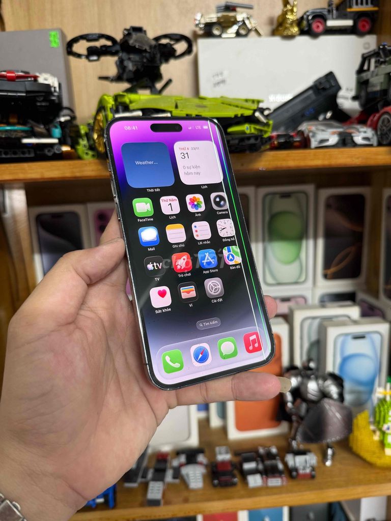 Apple iPhone 14 Pro Max 128GB Tím 85%. Mua bán Điện thoại tại Thành phố Vũng Tàu Bà Rịa - Vũng Tàu được đăng bởi BINHHYK  hình 1