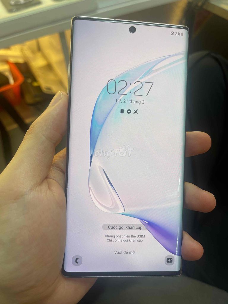 SAMSUNG NOTE10 Plus 5G R12/256GB bản Hàn đẹp keng. Mua bán Điện thoại tại Quận Đống Đa Hà Nội được đăng bởi HIẾU STORE hình 1