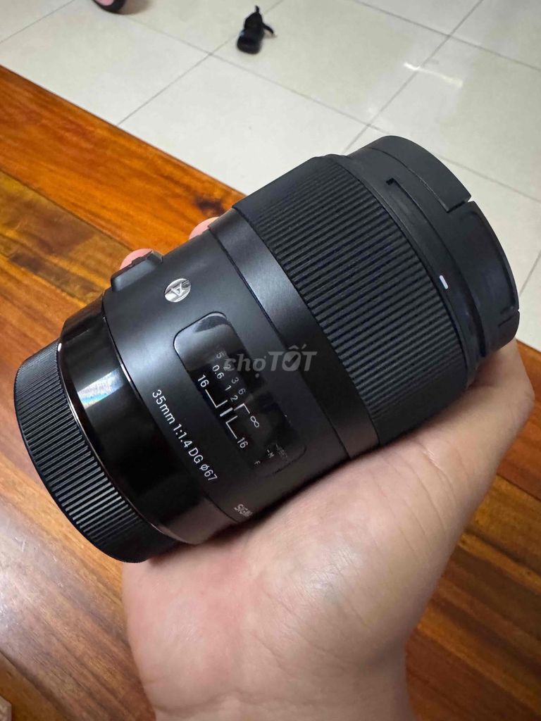 Ống kính Sigma 35mm f/1.4 DG HSM Art Canon. Mua bán Máy ảnh, Máy quay tại Thành phố Bà Rịa Bà Rịa - Vũng Tàu được đăng bởi Dương hình 1