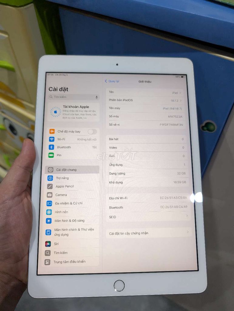 gen7 Bán hoặc gl dt. Mua bán Máy tính bảng tại Thành phố Biên Hòa Đồng Nai được đăng bởi hung hình 1