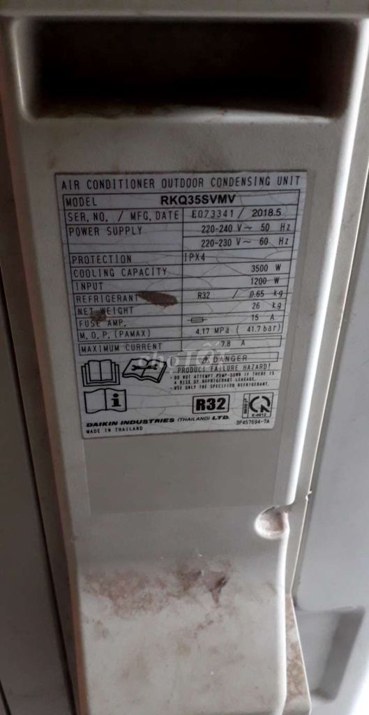 0961259678 - Máy lanh daikin 1,5 h/p