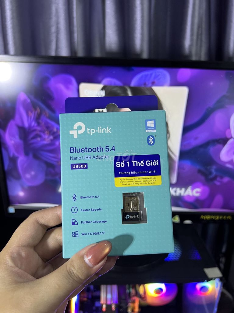 USB Bluetooth TP-Link Mới Chính Hãng Thanh Lý Rẻ. Mua bán Phụ kiện (Màn hình, Chuột...) tại Quận Tân Phú Tp Hồ Chí Minh được đăng bởi Máy Tính Giá Rẻ Homie PC hình 1