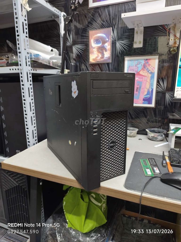 Thùng máy trạm Dell Xeon E3-1280v5 8GB/120GB SSD. Mua bán Máy tính để bàn tại Quận 3 Tp Hồ Chí Minh được đăng bởi Tiến Nguyễn hình 1