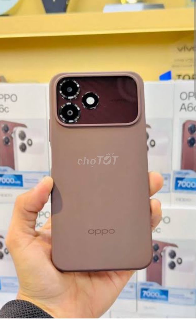 Oppo A6c 64GB Nâu. Mua bán Điện thoại tại Huyện Dầu Tiếng Bình Dương được đăng bởi Ân Phùng hình 1