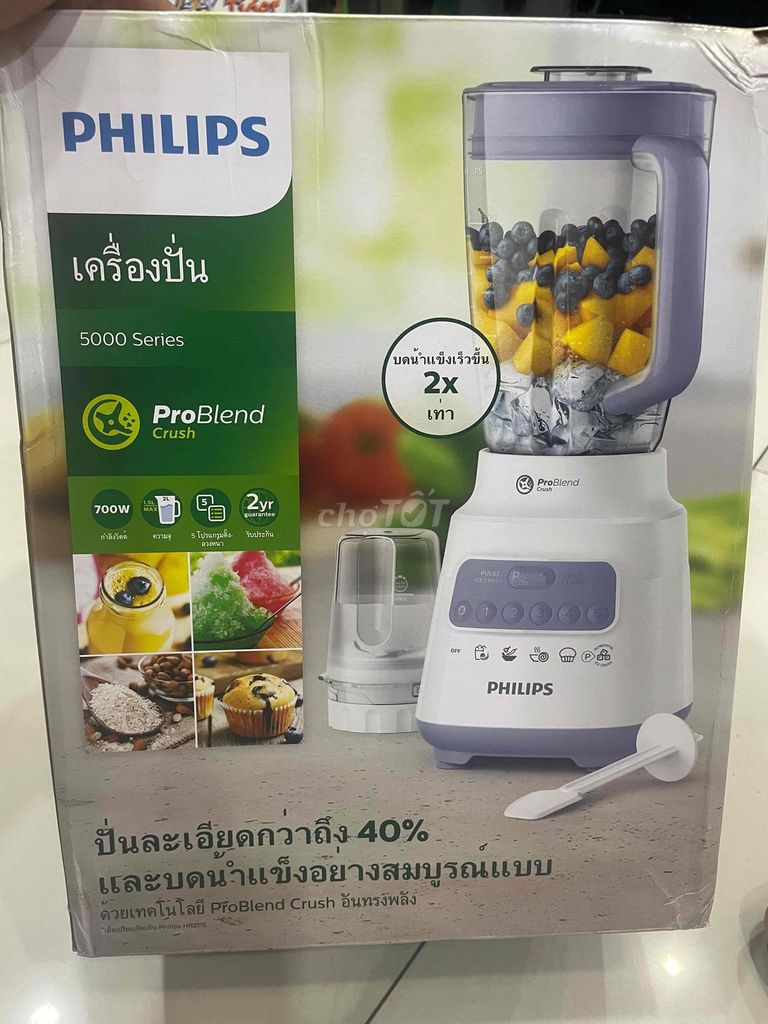 Máy xay sinh tố Philips. Mua bán Bếp, lò, đồ điện nhà bếp tại Quận 1 Tp Hồ Chí Minh được đăng bởi Le Minh lai hình 1
