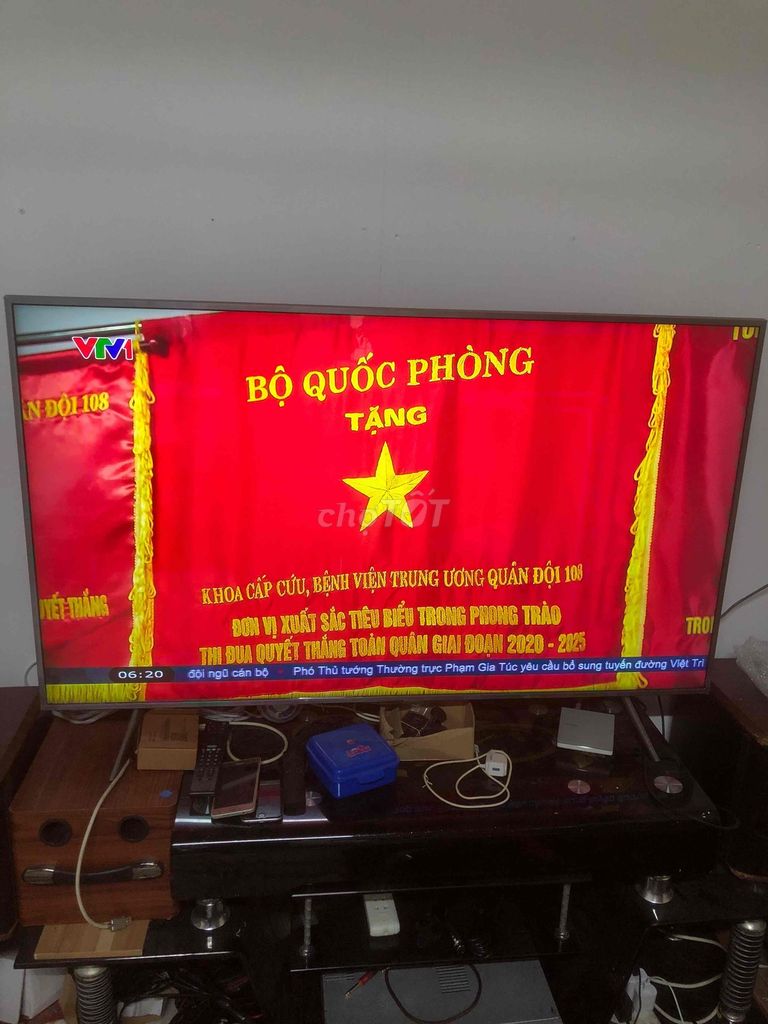 Tivi 55in Samsung QLED Q60 Như mới giọng nói. Mua bán Tivi, Âm thanh tại Quận Thanh Khê Đà Nẵng được đăng bởi Hoàng trung thành hình 1