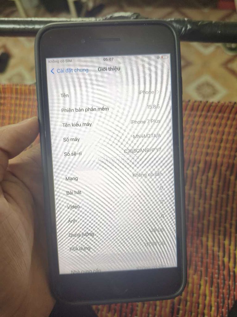 iPhone 7 Plus Đen Mất vân tay. Mua bán Điện thoại tại Quận Hồng Bàng Hải Phòng được đăng bởi Duong Dinh Tiep hình 1