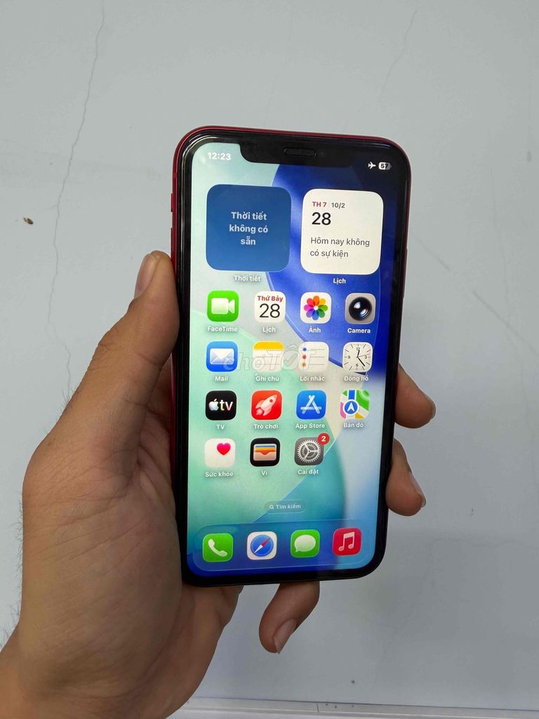 Apple iPhone 11 64GB Đỏ Đã qua sử dụng. Mua bán Điện thoại tại Huyện Châu Thành Đồng Tháp được đăng bởi Điện Thoại Giá Tốt hình 1