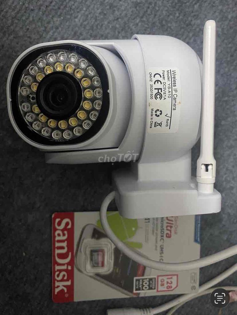 Camera IP không dây YS-A10 Trắng. Mua bán Máy ảnh, Máy quay tại Quận Thanh Xuân Hà Nội được đăng bởi  LÊ ANH TÚ hình 1