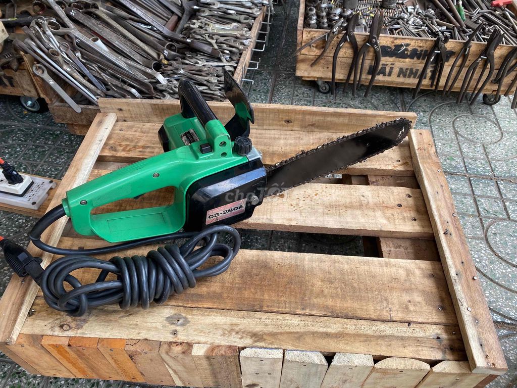 Cưa xích Hitachi CS-280A Nhật 1140W. Mua bán Đồ chuyên dụng, Giống nuôi trồng tại Thành phố Mỹ Tho Tiền Giang được đăng bởi Phú  hình 1