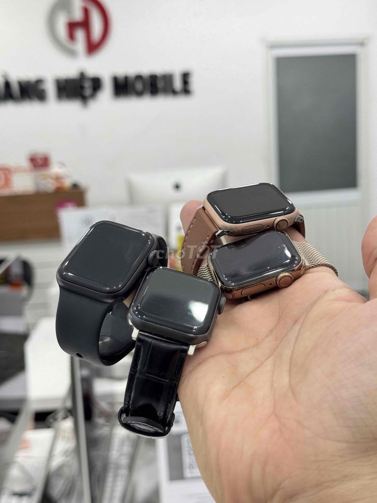 APPLE WATCH S4 40MMM NHÔM + THÉP ZIN ĐẸP-GÓP