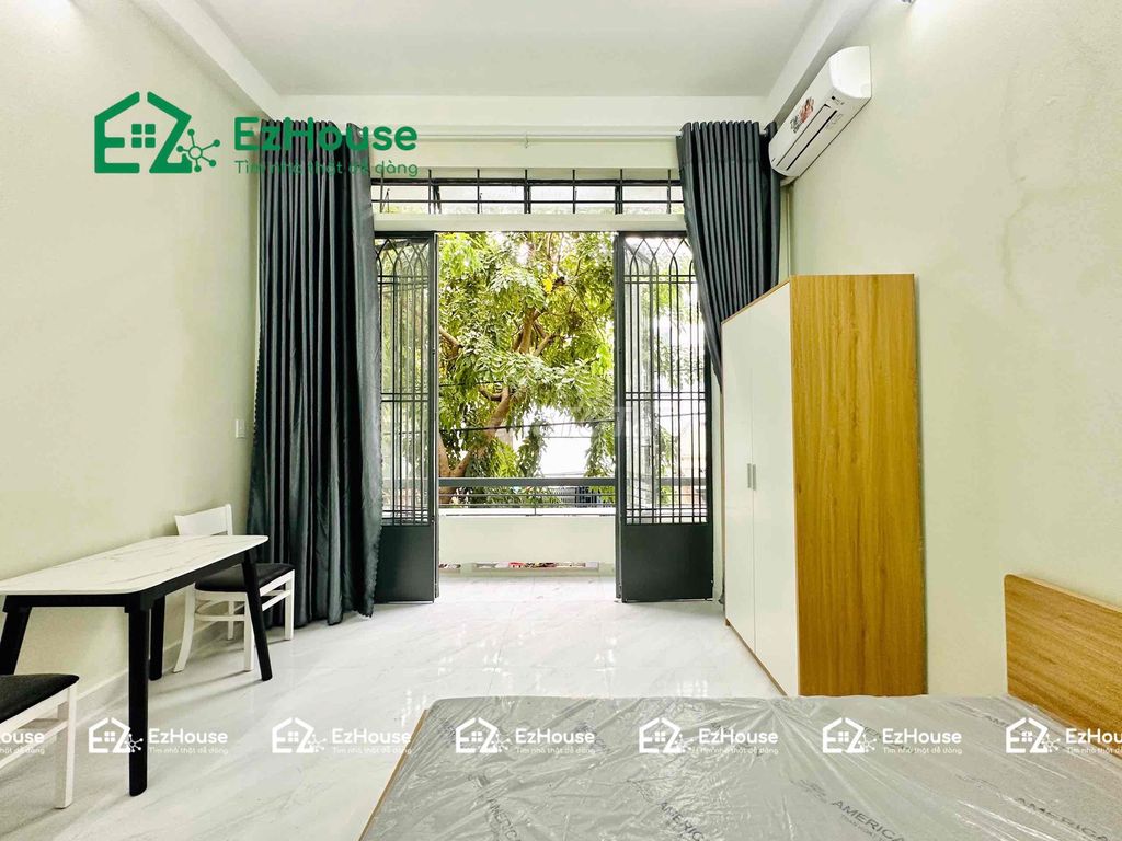 Quận 6 -Vòng Xoay Phú Lâm,Phòng Studio Ban Công,Tách Bếp Full nội thất