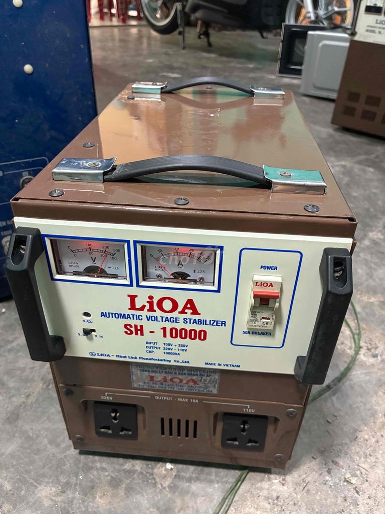 Ổn áp Lioa 10k, 4k, standa 10k. Mua bán Nội thất, đồ gia dụng khác tại Huyện An Lão Hải Phòng được đăng bởi Mr Hanh Lioa cũ HP hình 1