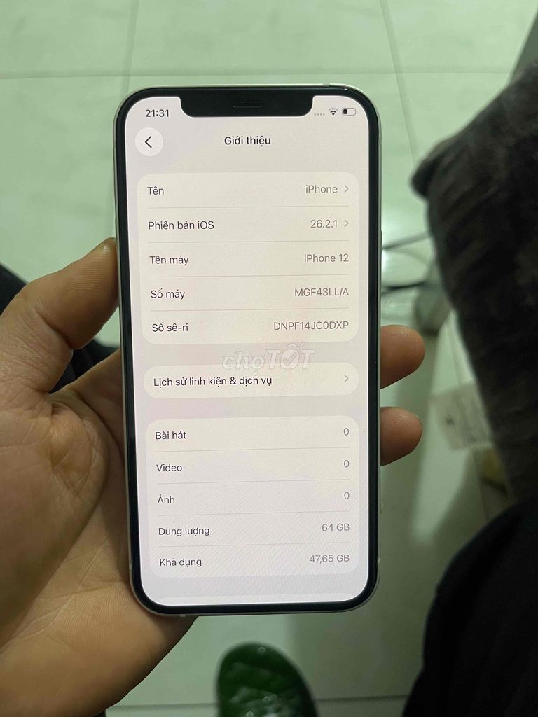 ip12 64G. Mua bán Điện thoại tại Huyện Thuận Thành Bắc Ninh được đăng bởi nguyen hình 1