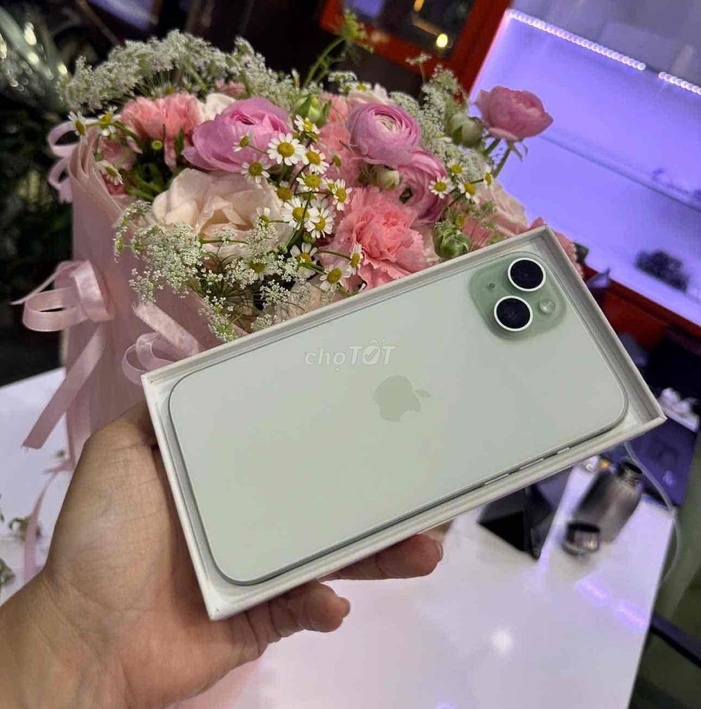 Apple iPhone 15 Plus 256GB Xanh lá. Mua bán Điện thoại tại Quận 3 Tp Hồ Chí Minh được đăng bởi Nam Á Mobile hình 1