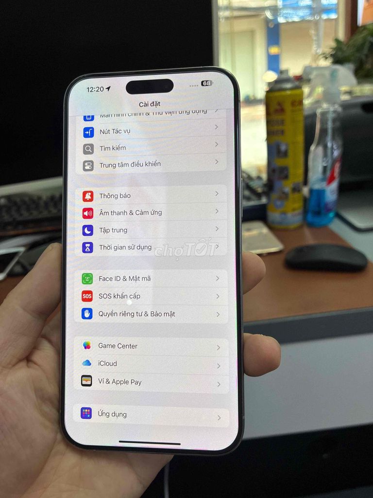 iphone 15promax 512g quốc tế titan zin áp 98%. Mua bán Điện thoại tại Quận Lê Chân Hải Phòng được đăng bởi hoang anh hình 1