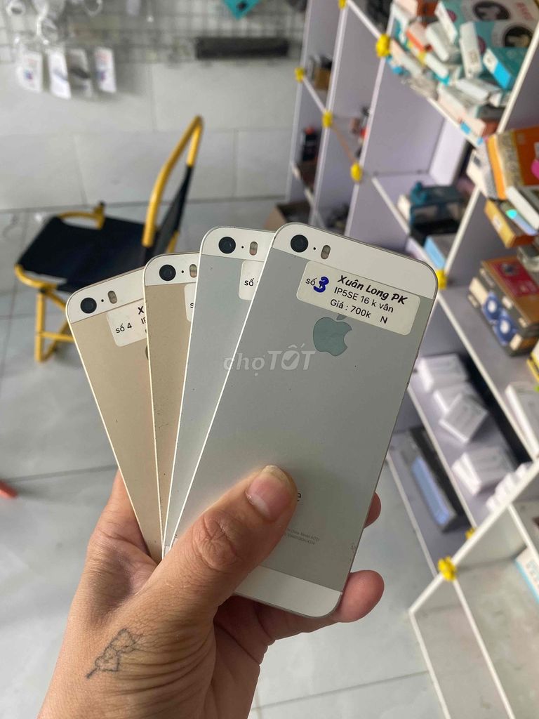 Apple iPhone 5SE 16GB Vàng/ trắng. Mua bán Điện thoại tại Thị xã Bến Cát Bình Dương được đăng bởi Xuân Long  hình 1