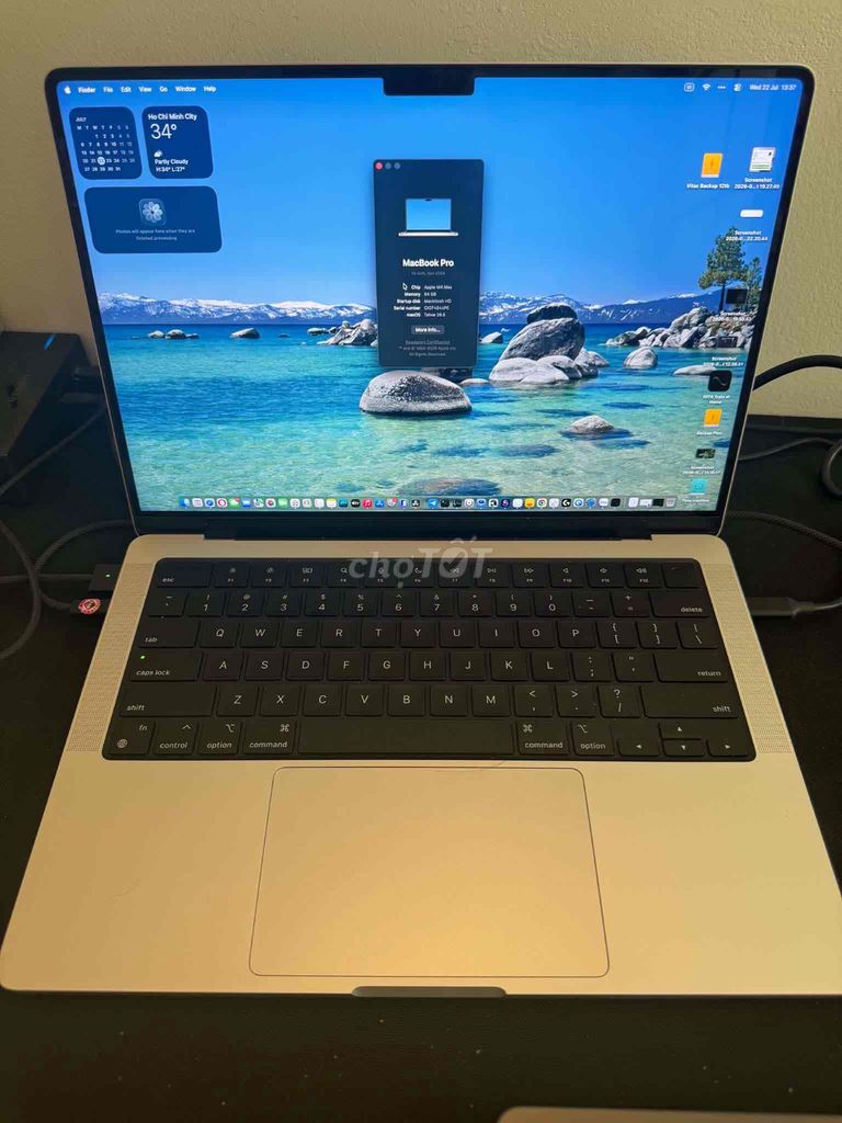 Apple Macbook Pro M4 Max 64GB/1TB Bạc. Mua bán Laptop tại Quận Nam Từ Liêm Hà Nội được đăng bởi Le Tuan Anh hình 1