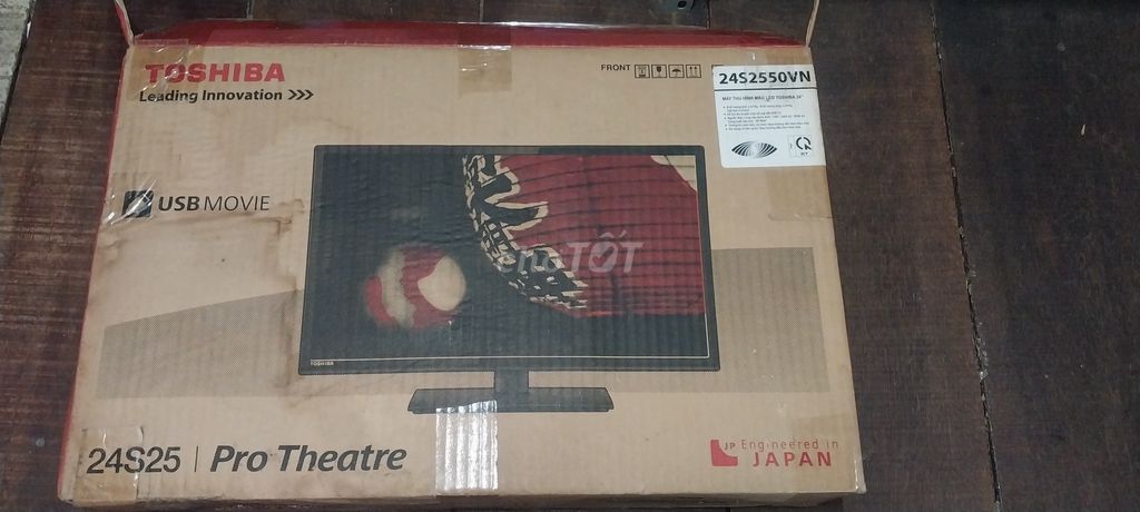 Tivi Toshiba 24 inchs 24S2550VN Cũ, chết LED. Mua bán Tivi, Âm thanh tại Quận Tân Phú Tp Hồ Chí Minh được đăng bởi Steven hình 1
