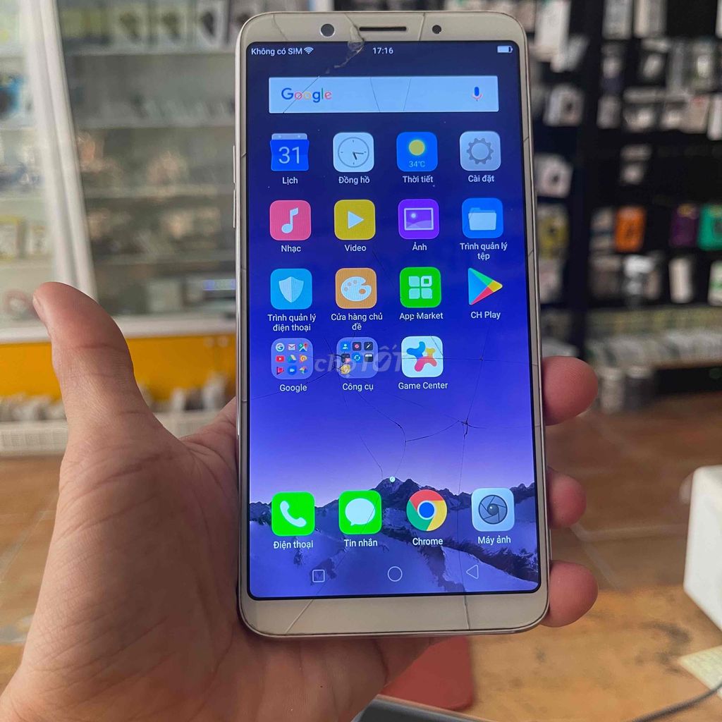 Oppo F5 4GB 32GB Vàng hồng. Mua bán Điện thoại tại Thành phố Dĩ An Bình Dương được đăng bởi Phan Văn Hải hình 1