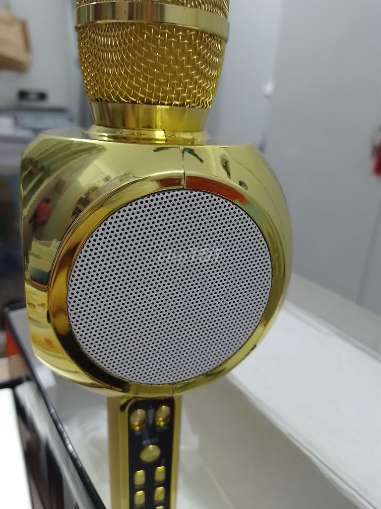 Loa karaoke di động Vàng tiện lợi. Mua bán Tivi, Âm thanh tại Quận Hai Bà Trưng Hà Nội được đăng bởi Nụ Đinh hình 1