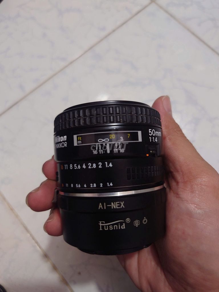Ống kính Nikon 50F1.4 NonD. Mua bán Máy ảnh, Máy quay tại Thành phố Thủ Đức Tp Hồ Chí Minh được đăng bởi Văn hình 1