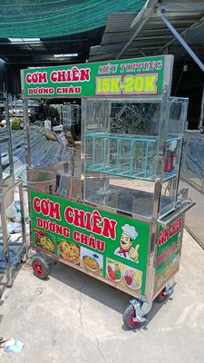 Tủ xe inox bán cơm chiên, 🐟 viên chiên....!. Mua bán Đồ chuyên dụng, Giống nuôi trồng tại Huyện Bình Chánh Tp Hồ Chí Minh được đăng bởi Inox Gia Rẻ Nhất