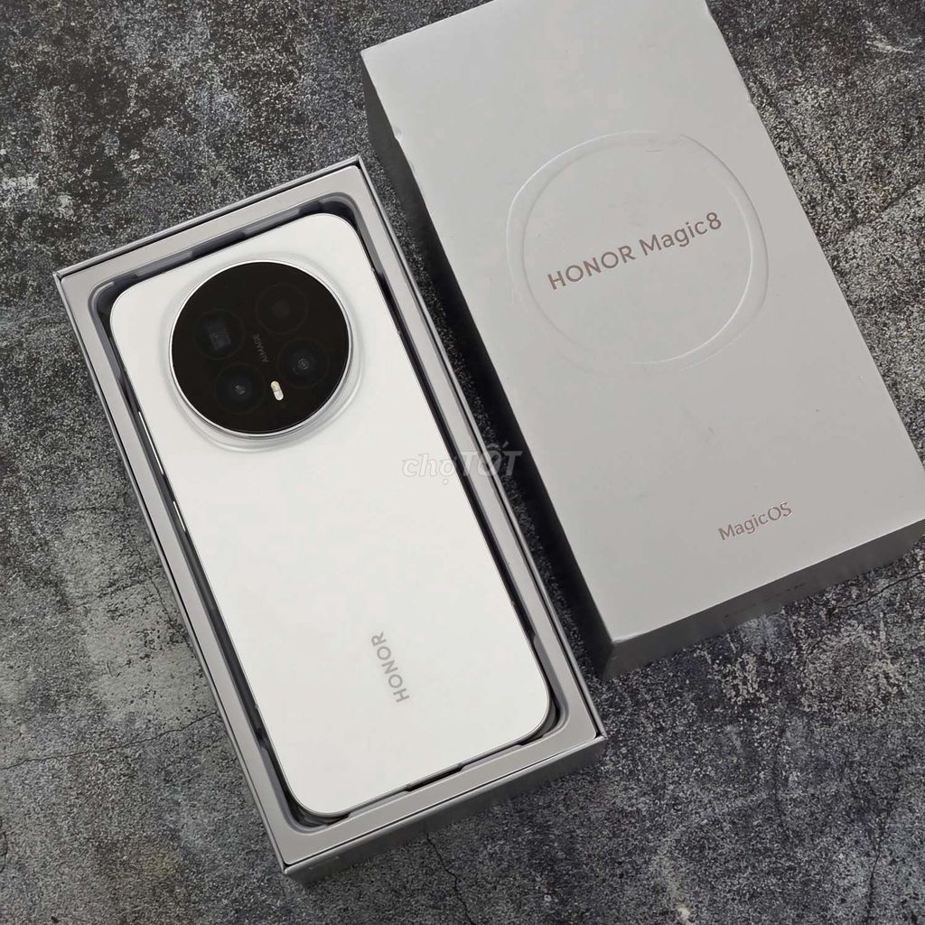 Honor Magic 8 5G 512GB Trắng. Mua bán Điện thoại tại Quận Thanh Khê Đà Nẵng được đăng bởi Tú MB hình 1