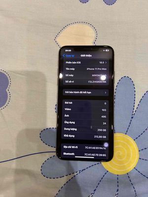 iPhone 11 Pro Max 256GB gold quốc tế 99% zin ốc. Mua bán Điện thoại tại Quận Cái Răng Cần Thơ được đăng bởi Nguyen Hue
