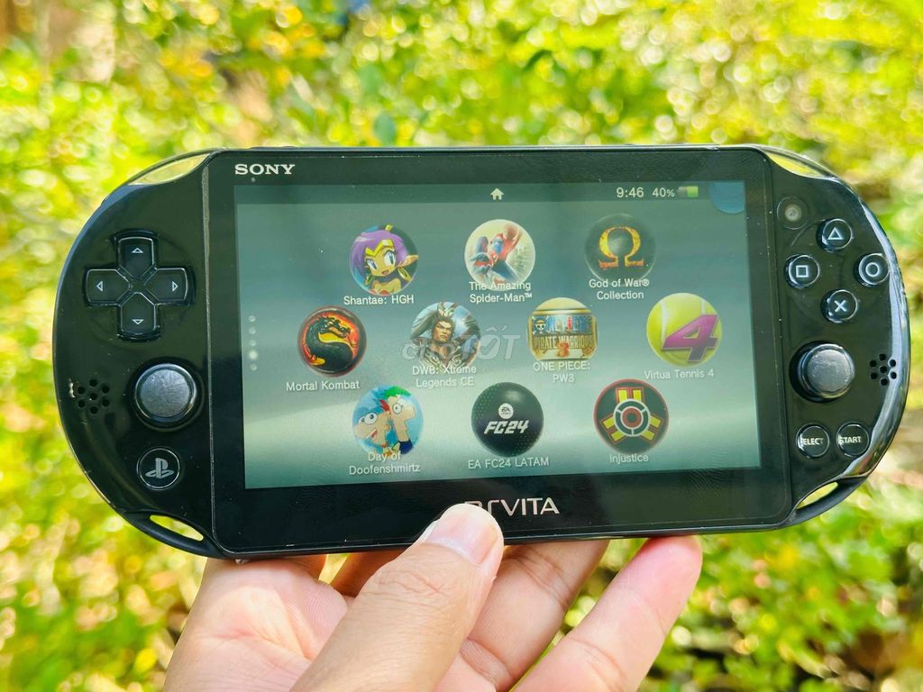 Ps Vita 2k Đen Haxx