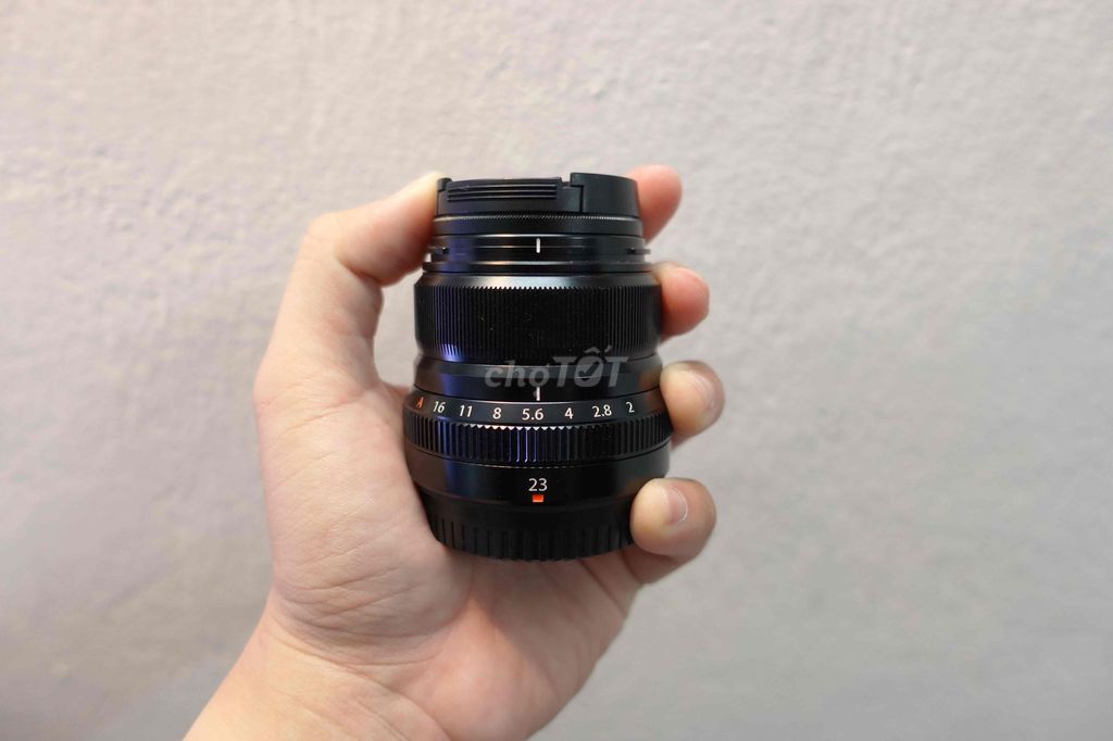 Ống kính Fujifilm Fujinon 23mm f2 R WR Đen. Mua bán Máy ảnh, Máy quay tại Quận Bình Thạnh Tp Hồ Chí Minh được đăng bởi Luan Tran hình 1