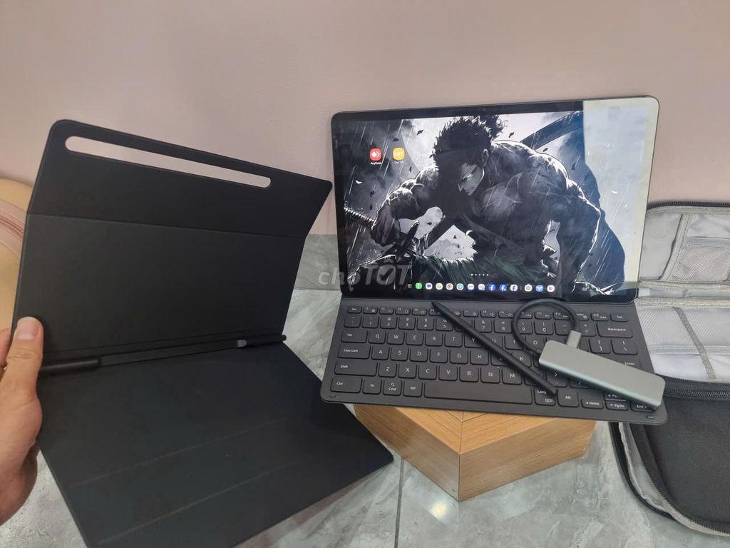 Samsung Galaxy Tab S8+ Đen. Mua bán Máy tính bảng tại Huyện Gia Lâm Hà Nội được đăng bởi Mạc Trung Thành hình 1