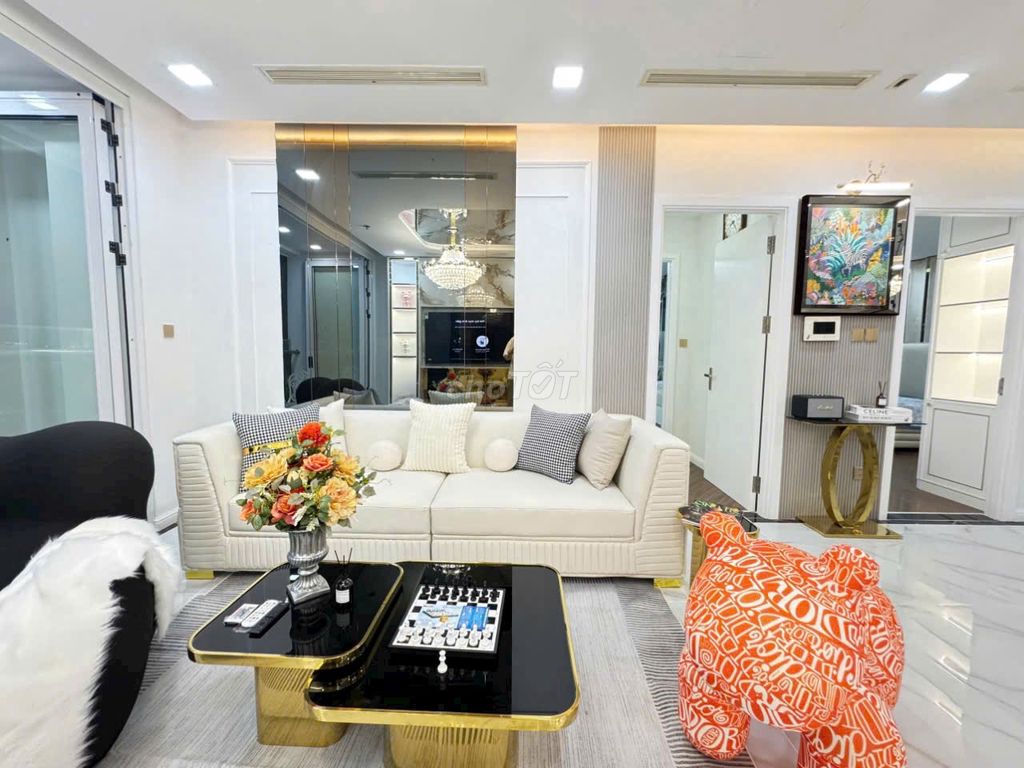 РОСКОШНАЯ МЕБЛИРОВАННАЯ 3-КОМНАТНАЯ КВАРТИРА В АРЕНДУ VINHOMES CENTRAL PARK