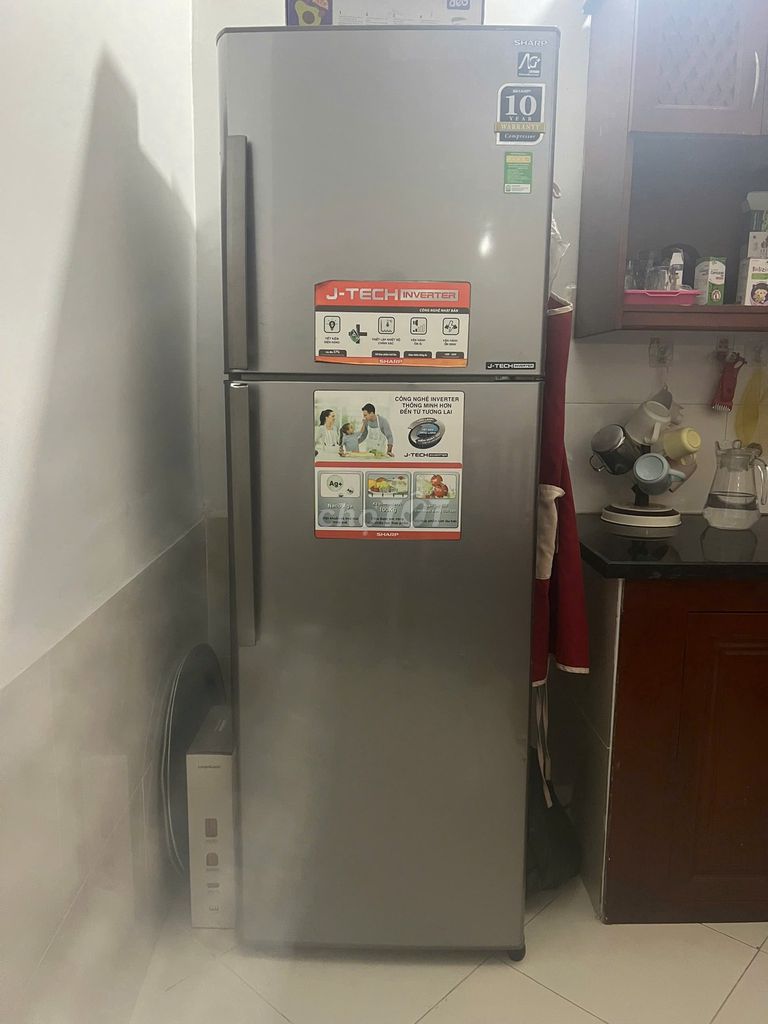 Tủ lạnh Sharp 342l J-Tech Inverter Bạc. Mua bán Tủ lạnh tại Quận Hà Đông Hà Nội được đăng bởi công ty tnhh bixgo hình 1