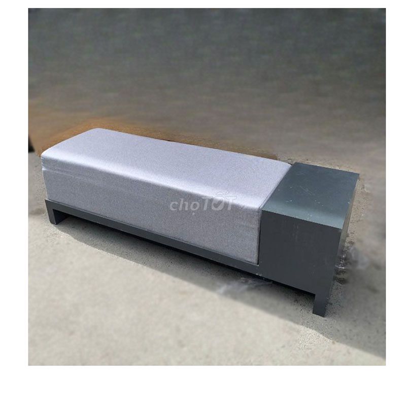 Ghế Sofa Băng Khung Gỗ Xám 1m6 Đã Sử Dụng Mới 90%. Mua bán Bàn ghế tại Huyện Cần Giờ Tp Hồ Chí Minh được đăng bởi Hải Văn Hàng Thanh Lý  hình 1