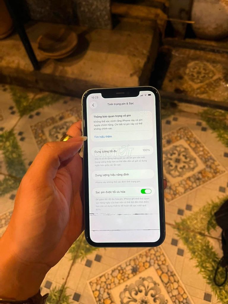 Apple iPhone 11 128GB Đã thay pin, vỏ zin. Mua bán Điện thoại tại Quận 1 Tp Hồ Chí Minh được đăng bởi Hội Đồ Điện Tử hình 1