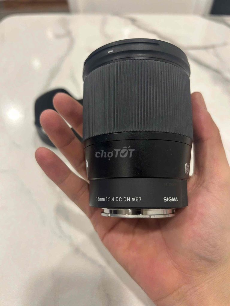 Ống Kính Sigma 16mm F1.4 DC DN Cho Sony. Mua bán Máy ảnh, Máy quay tại Quận 7 Tp Hồ Chí Minh được đăng bởi Viet anh Nguyen hình 1