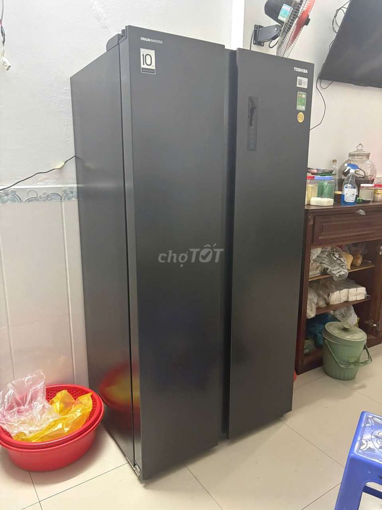 Tủ lạnh Toshiba GR-RS696WI-PMV(60)-AG 555 lít. Mua bán Tủ lạnh tại Quận 12 Tp Hồ Chí Minh được đăng bởi tuân nguyễn hình 1