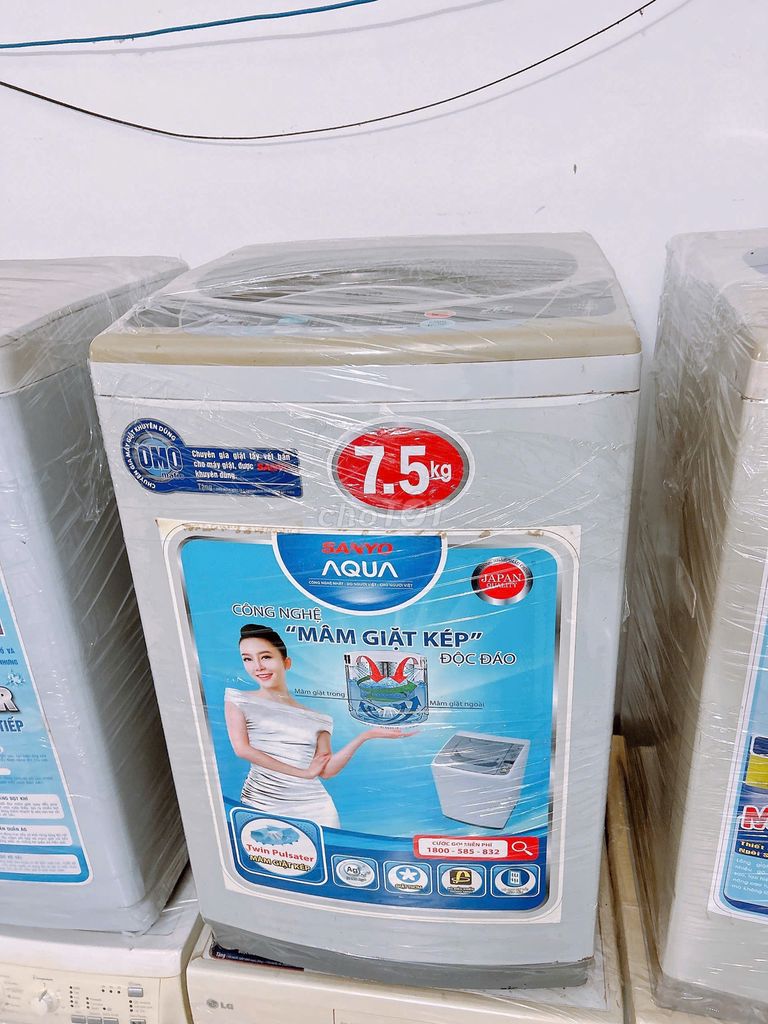 máy giặt Sanyou nguyên zin 7,55kg nguyên bản