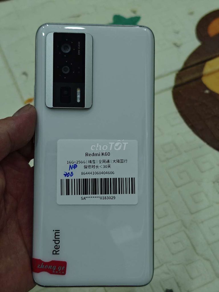 Xiaomi Redmi K60 12/256GB Trắng. Mua bán Điện thoại tại Quận Hoàng Mai Hà Nội được đăng bởi Nguyennoi hình 1