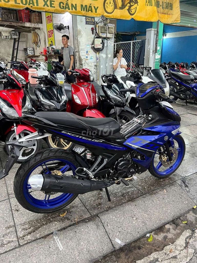 Yamaha Exciter 150 2020 синий-чёрный б/у
