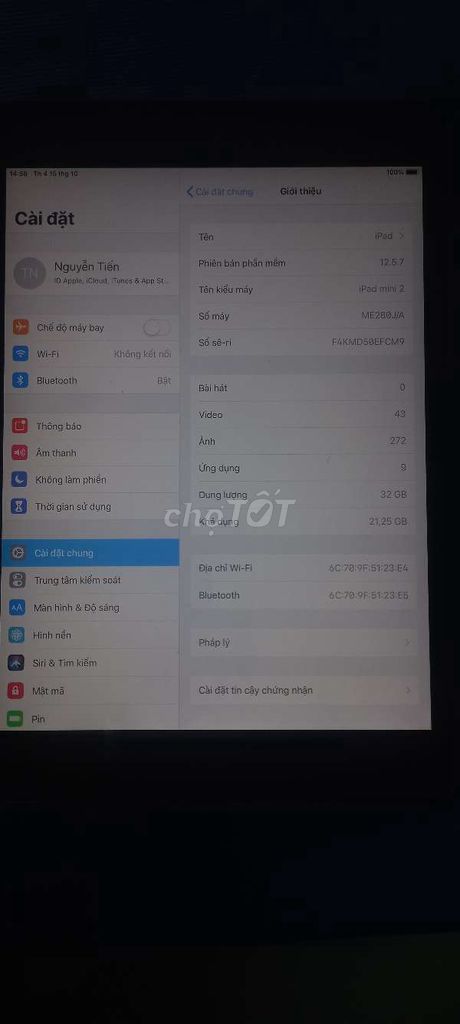 Ipad. Mua bán Máy tính bảng tại Thị xã Tân Uyên Bình Dương được đăng bởi Nguyen Huu Tien hình 1