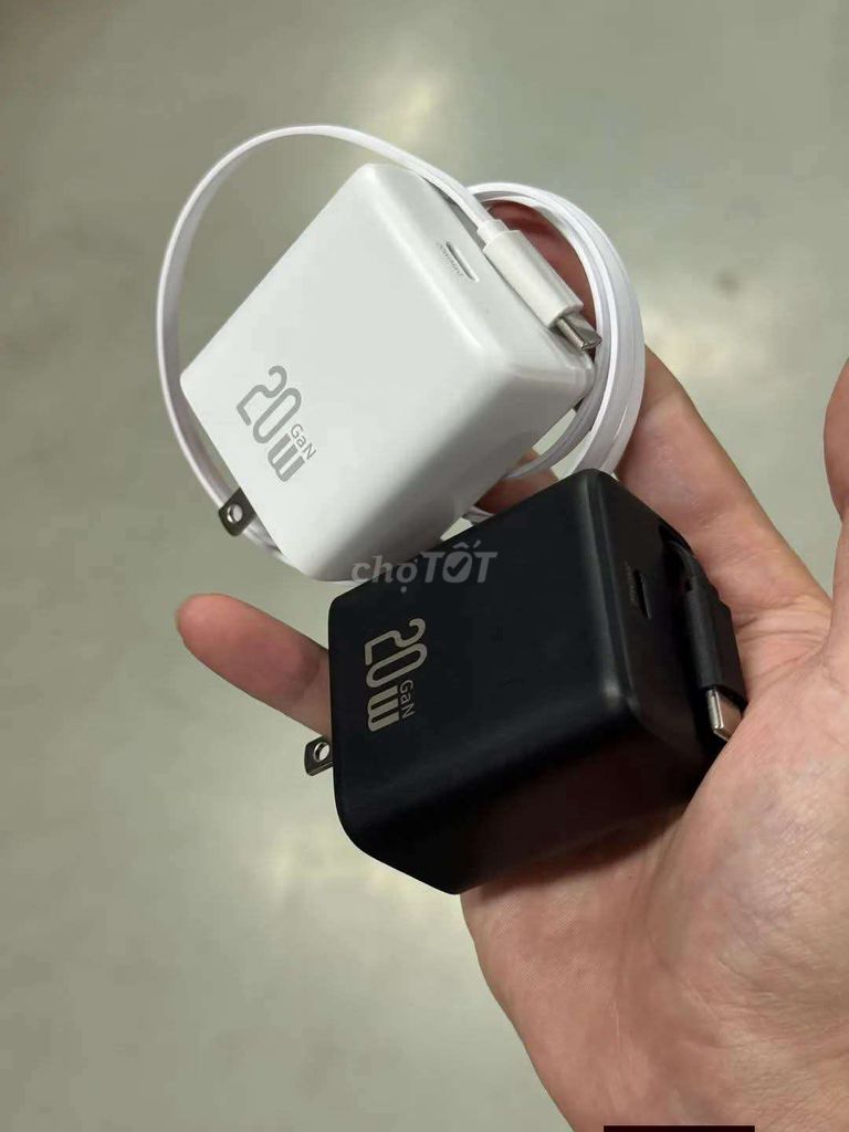 Củ sạc 20W GaN sạc nhanh. Mua bán Phụ kiện (Màn hình, Chuột...) tại Huyện Yên Phong Bắc Ninh được đăng bởi Lê Văn Thêm hình 1