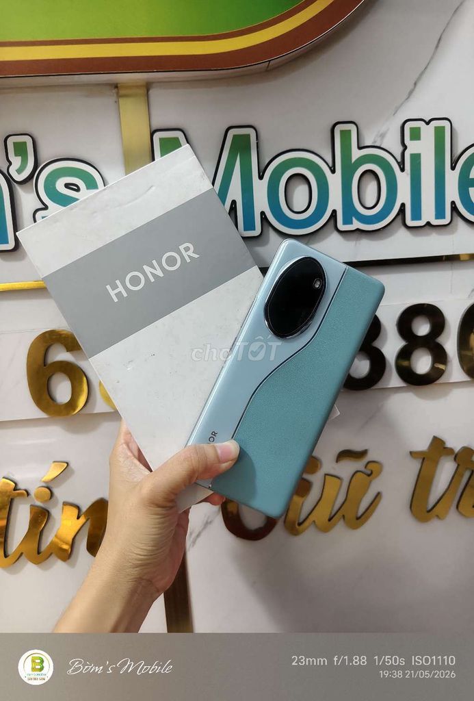 Honor 100 Pro 256GB Xanh. Mua bán Điện thoại tại Thành phố Dĩ An Bình Dương được đăng bởi Ngọc Quý hình 1