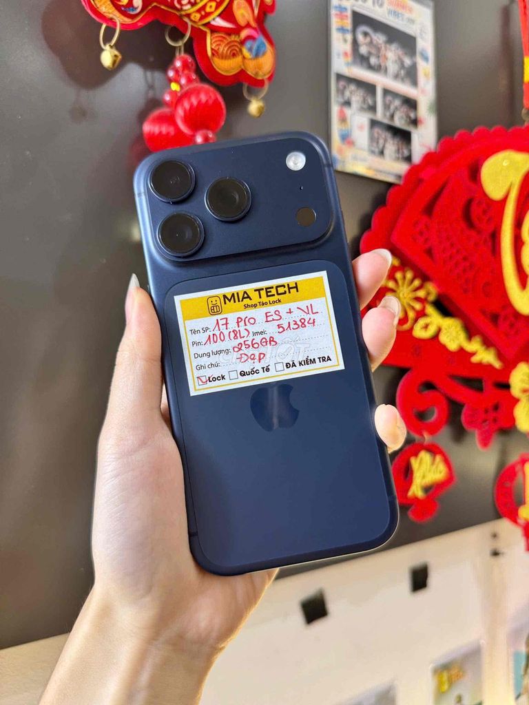 Apple iPhone 17 Pro Lock 256GB Xanh. Mua bán Điện thoại tại Quận Ba Đình Hà Nội được đăng bởi Huy Trần hình 1