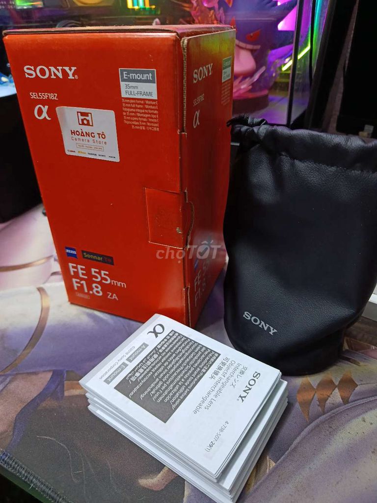 Ống kính Sony FE 55mm f/1.8 ZA. Mua bán Máy ảnh, Máy quay tại Quận Tân Phú Tp Hồ Chí Minh được đăng bởi Zen Zen hình 1