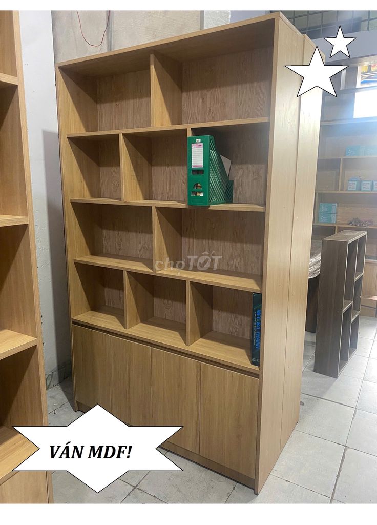 KỆ TRƯNG BÀY SẢN PHẨM MẪU VÁN MDF - KỆ HỒ SƠ