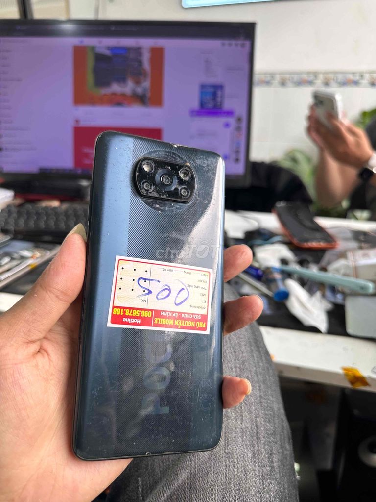 POCO X3 NFC 128GB Xám. Mua bán Điện thoại tại Quận Bình Tân Tp Hồ Chí Minh được đăng bởi Phú Nguyễn Bình Tân hình 1